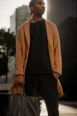 JLUXLABEL SALE BLACK KALEB MEN'S JOGGERS 32 JLUXLABEL SALE BLACK KALEB MEN'S JOGGERS