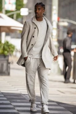 JLUXLABEL SALE GREY KALEB MEN'S JOGGERS