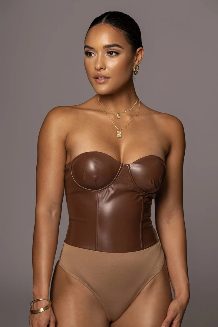 JLUXLABEL COCO XENIA FAUX LEATHER BODYSUIT 5 JLUXLABEL COCO XENIA FAUX LEATHER BODYSUIT