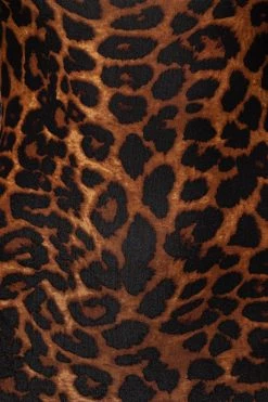 JLUXLABEL LEOPARD VINCE BODYCON DRESS