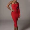 JLUXLABEL JLUXBASIX RED EM ONE SHOULDER BASIC DRESS 1 JLUXLABEL JLUXBASIX RED EM ONE SHOULDER BASIC DRESS