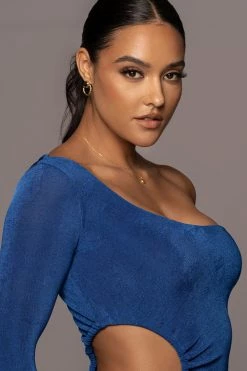 JLUXLABEL ROYAL IN THE MOMENT DRESS