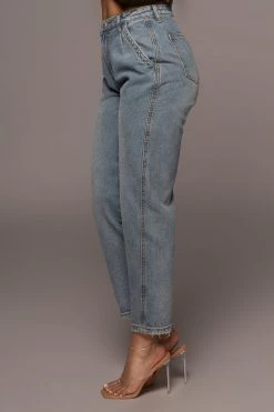 JLUXLABEL MEDIUM DENIM WASHED RELAXED JEANS NEW ARRIVALS 12 JLUXLABEL MEDIUM DENIM WASHED RELAXED JEANS NEW ARRIVALS