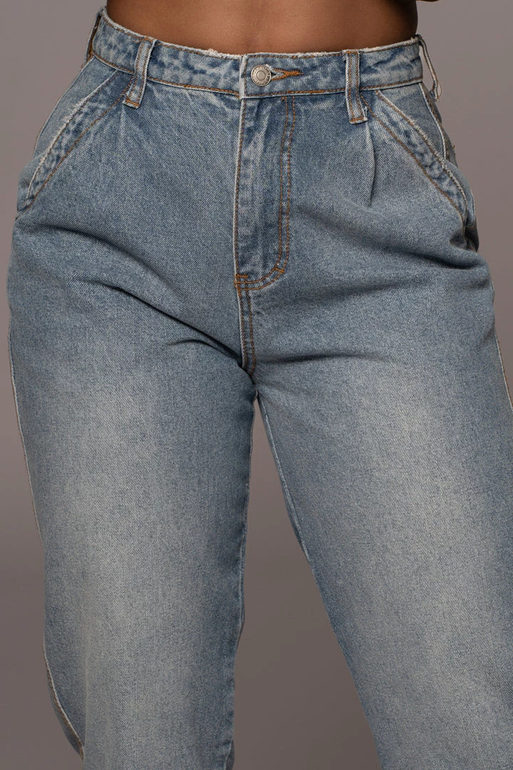 JLUXLABEL MEDIUM DENIM WASHED RELAXED JEANS NEW ARRIVALS 5 JLUXLABEL MEDIUM DENIM WASHED RELAXED JEANS NEW ARRIVALS