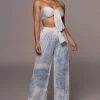 JLUXLABEL NEW ARRIVALS BLUE ANAHI TIE DYE SET