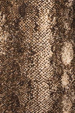 JLUXLABEL NEW ARRIVALS SNAKESKIN PRINT VALERIE DRESS