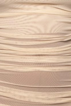 JLUXLABEL BUTTERCREAM CHARISMA SHEER COVER UP DRESS