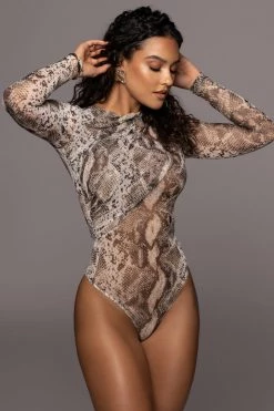 JLUXLABEL COBRA ROSALEE OVERLAP MESH BODYSUIT 14 JLUXLABEL COBRA ROSALEE OVERLAP MESH BODYSUIT