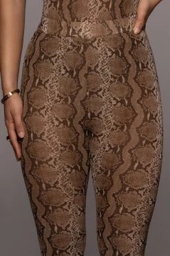 JLUXLABEL SNAKESKIN DAMARA LEGGINGS NEW ARRIVALS