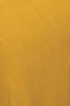 JLUXLABEL YELLOW BAHARI RUCHED LINEN DRESS NEW ARRIVALS