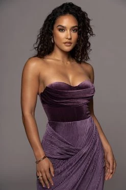 JLUXLABEL PURPLE JAM DREAM MAKER CORSET