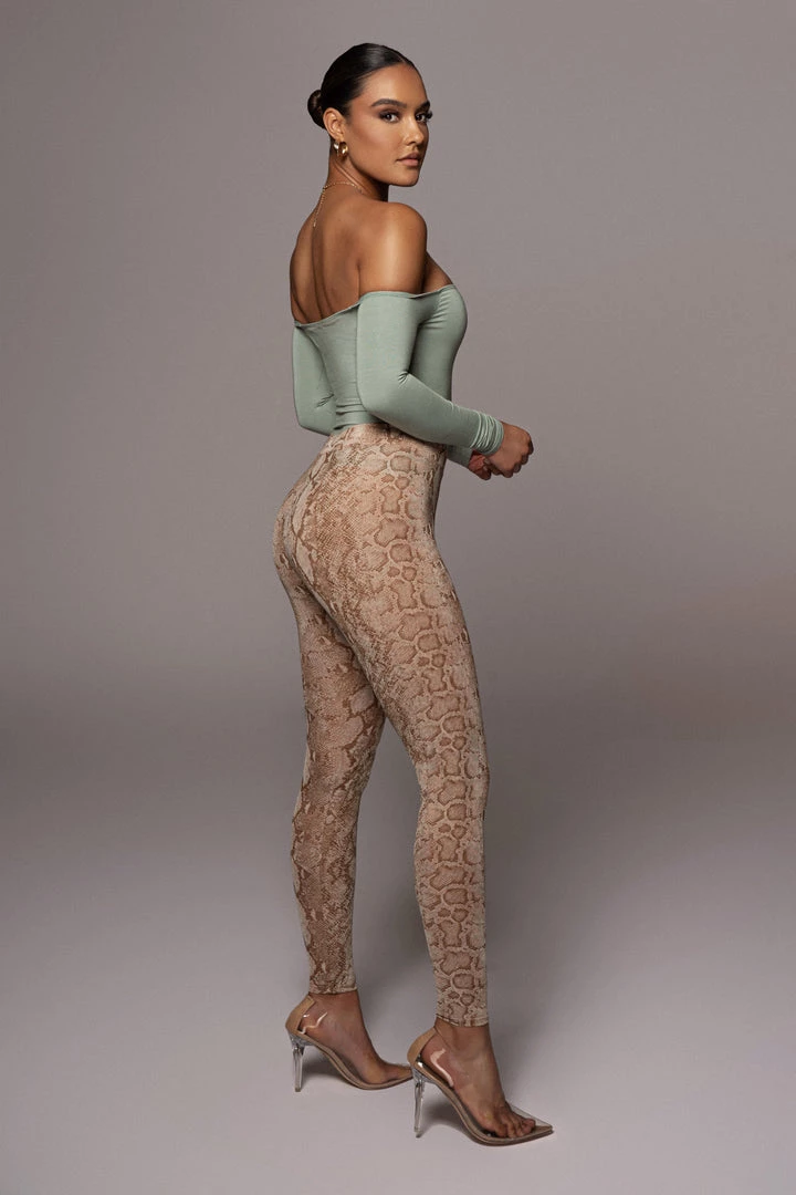 JLUXLABEL ANIMAL PRINT Sage Laylani Mesh Leggings 3 JLUXLABEL ANIMAL PRINT Sage Laylani Mesh Leggings