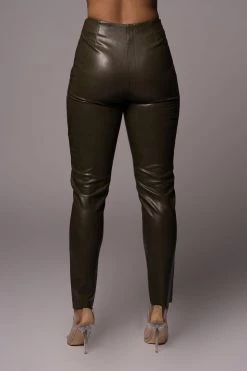 JLUXLABEL SALE DARK OLIVE THE HIGH ROAD PANTS