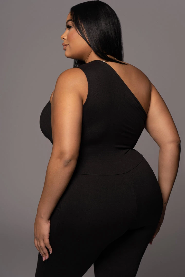 JLUXLABEL BLACK AMIRAH KEYHOLE JUMPSUIT 16 JLUXLABEL BLACK AMIRAH KEYHOLE JUMPSUIT