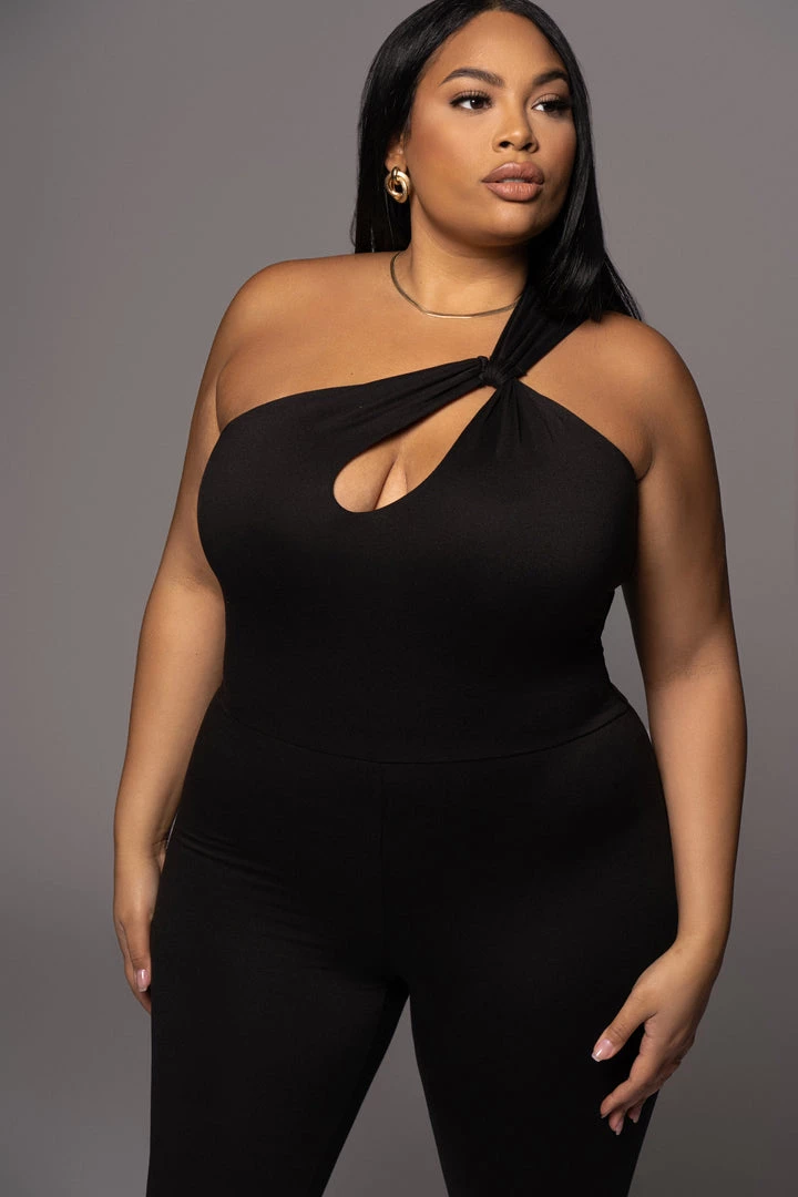 JLUXLABEL BLACK AMIRAH KEYHOLE JUMPSUIT 9 JLUXLABEL BLACK AMIRAH KEYHOLE JUMPSUIT