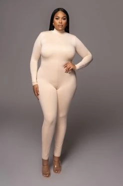 JLUXLABEL JLUXBASIX CREAM RAISA JUMPSUIT SALE