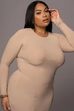 JLUXLABEL BEIGE HIGH EXPECTATIONS MIDI DRESS NEW ARRIVALS 22 JLUXLABEL BEIGE HIGH EXPECTATIONS MIDI DRESS NEW ARRIVALS