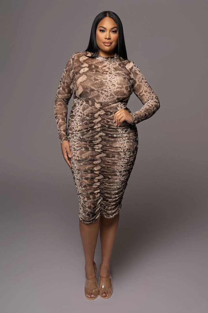 JLUXLABEL COBRA BOA MOCK NECK SHEER DRESS NEW ARRIVALS 5 JLUXLABEL COBRA BOA MOCK NECK SHEER DRESS NEW ARRIVALS