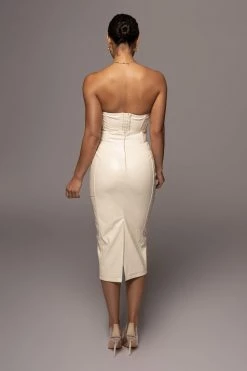 JLUXLABEL BUTTERCREAM DELISA CROC SKIRT