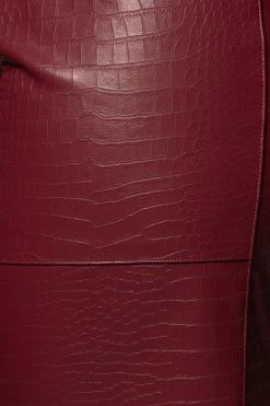 JLUXLABEL SALE BERRY DELISA CROC SKIRT