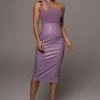 JLUXLABEL LILAC DELISA CROC SKIRT SALE