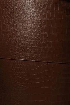 JLUXLABEL CHOCOLATE BRISTOL CROC PANTS SALE