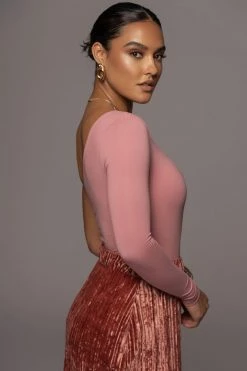 JLUXLABEL ROSE DARLA KEYHOLE BODYSUIT SALE