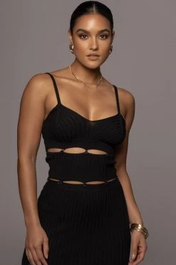 JLUXLABEL BLACK ELIZA MAXI DRESS DRESSES