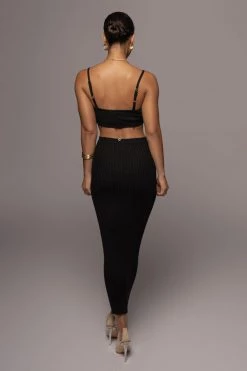 JLUXLABEL BLACK ELIZA MAXI DRESS DRESSES