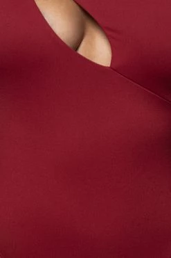 JLUXLABEL WINE DARLA KEYHOLE BODYSUIT SALE 23 JLUXLABEL WINE DARLA KEYHOLE BODYSUIT SALE