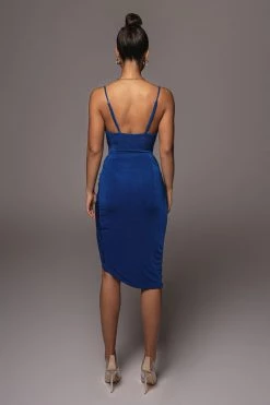 JLUXLABEL SALE BLUE NAMYA KNOTTED SKIRT 15 JLUXLABEL SALE BLUE NAMYA KNOTTED SKIRT