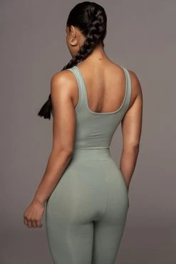 JLUXLABEL NEW ARRIVALS BODYBASIX SAGE JOSS HIGH WAIST LEGGINGS