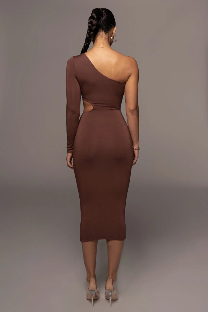 JLUXLABEL NEW ARRIVALS CHOCOLATE JULIA MIDI DRESS 9 JLUXLABEL NEW ARRIVALS CHOCOLATE JULIA MIDI DRESS