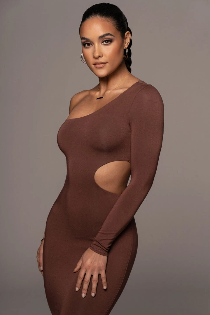 JLUXLABEL NEW ARRIVALS CHOCOLATE JULIA MIDI DRESS 4 JLUXLABEL NEW ARRIVALS CHOCOLATE JULIA MIDI DRESS