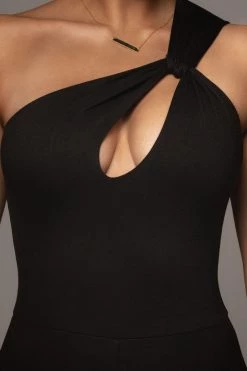 JLUXLABEL BLACK AMIRAH KEYHOLE JUMPSUIT 20 JLUXLABEL BLACK AMIRAH KEYHOLE JUMPSUIT