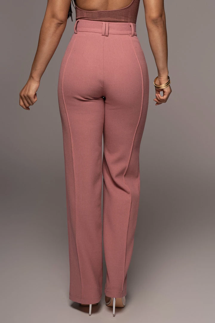 JLUXLABEL DUSTY ROSE ARLETTE TROUSERS 16 JLUXLABEL DUSTY ROSE ARLETTE TROUSERS