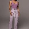 JLUXLABEL SALE PURPLE MAYLIN PANTS