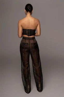 JLUXLABEL NOIR LIVY ORGANZA PANT NEW ARRIVALS 31 JLUXLABEL NOIR LIVY ORGANZA PANT NEW ARRIVALS