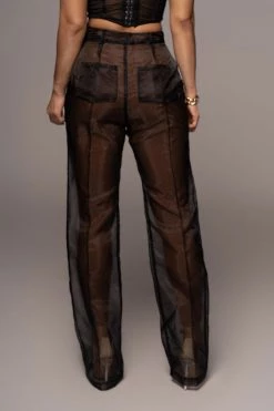 JLUXLABEL NOIR LIVY ORGANZA PANT NEW ARRIVALS 32 JLUXLABEL NOIR LIVY ORGANZA PANT NEW ARRIVALS