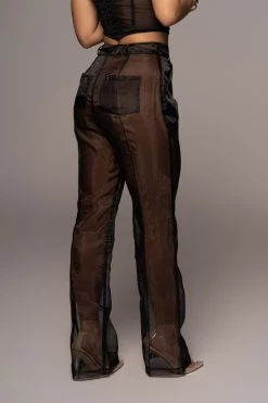 JLUXLABEL NOIR LIVY ORGANZA PANT NEW ARRIVALS 30 JLUXLABEL NOIR LIVY ORGANZA PANT NEW ARRIVALS