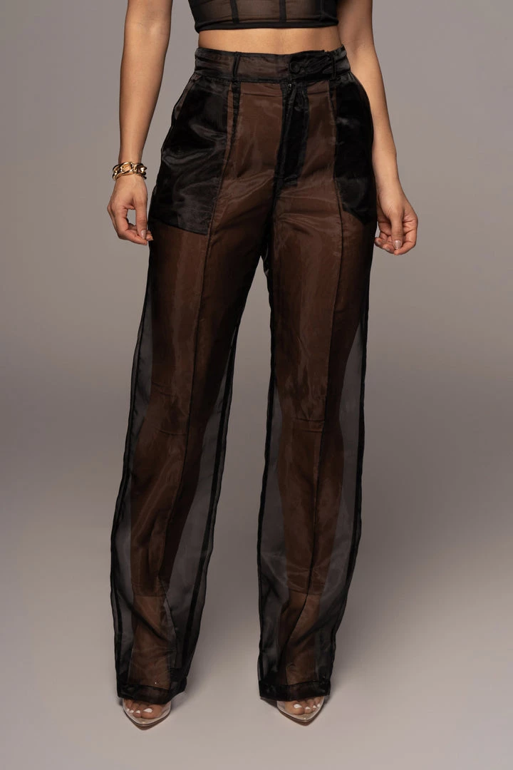 JLUXLABEL NOIR LIVY ORGANZA PANT NEW ARRIVALS 4 JLUXLABEL NOIR LIVY ORGANZA PANT NEW ARRIVALS