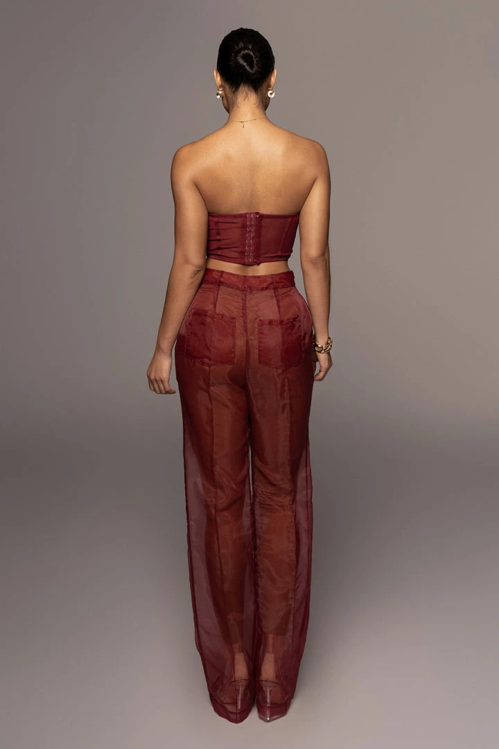 JLUXLABEL BERRY LIVY ORGANZA PANT NEW ARRIVALS 20 JLUXLABEL BERRY LIVY ORGANZA PANT NEW ARRIVALS