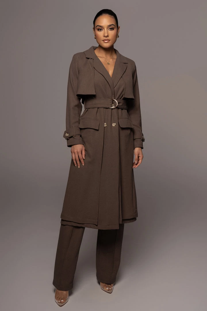 JLUXLABEL SALE CHOCOLATE SELF MADE COAT 4 JLUXLABEL SALE CHOCOLATE SELF MADE COAT