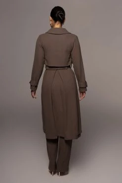 JLUXLABEL SALE CHOCOLATE SELF MADE COAT 23 JLUXLABEL SALE CHOCOLATE SELF MADE COAT