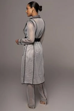 JLUXLABEL BLACK BEXLEY COAT OUTERWEAR