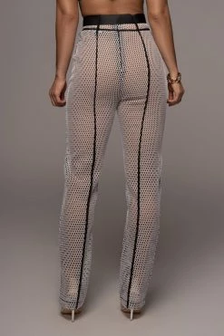 JLUXLABEL BLACK HASLEY PANTS NEW ARRIVALS