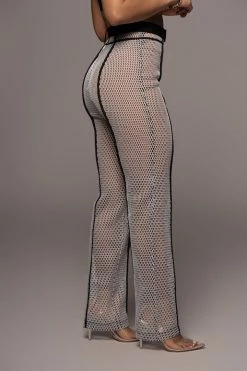 JLUXLABEL BLACK HASLEY PANTS NEW ARRIVALS