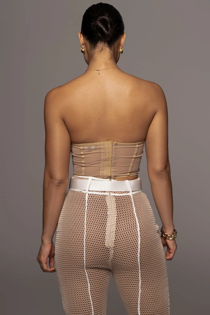 JLUXLABEL TAN SHAYLA BUSTIER NEW ARRIVALS 9 JLUXLABEL TAN SHAYLA BUSTIER NEW ARRIVALS