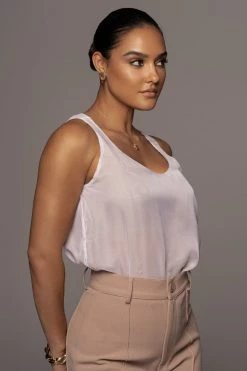 JLUXLABEL WHITE HARLYN REVERSIBLE TOP 27 JLUXLABEL WHITE HARLYN REVERSIBLE TOP