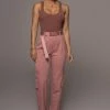 JLUXLABEL SALE DUSTY ROSE MAYLIN PANTS
